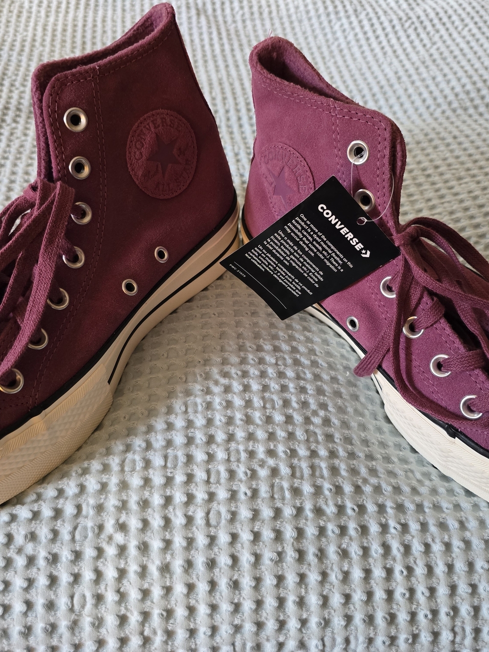Converse Women's High Top Platform Sneakers in Shadowberry Size 7
